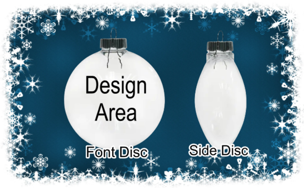 Customized Disc Ornaments